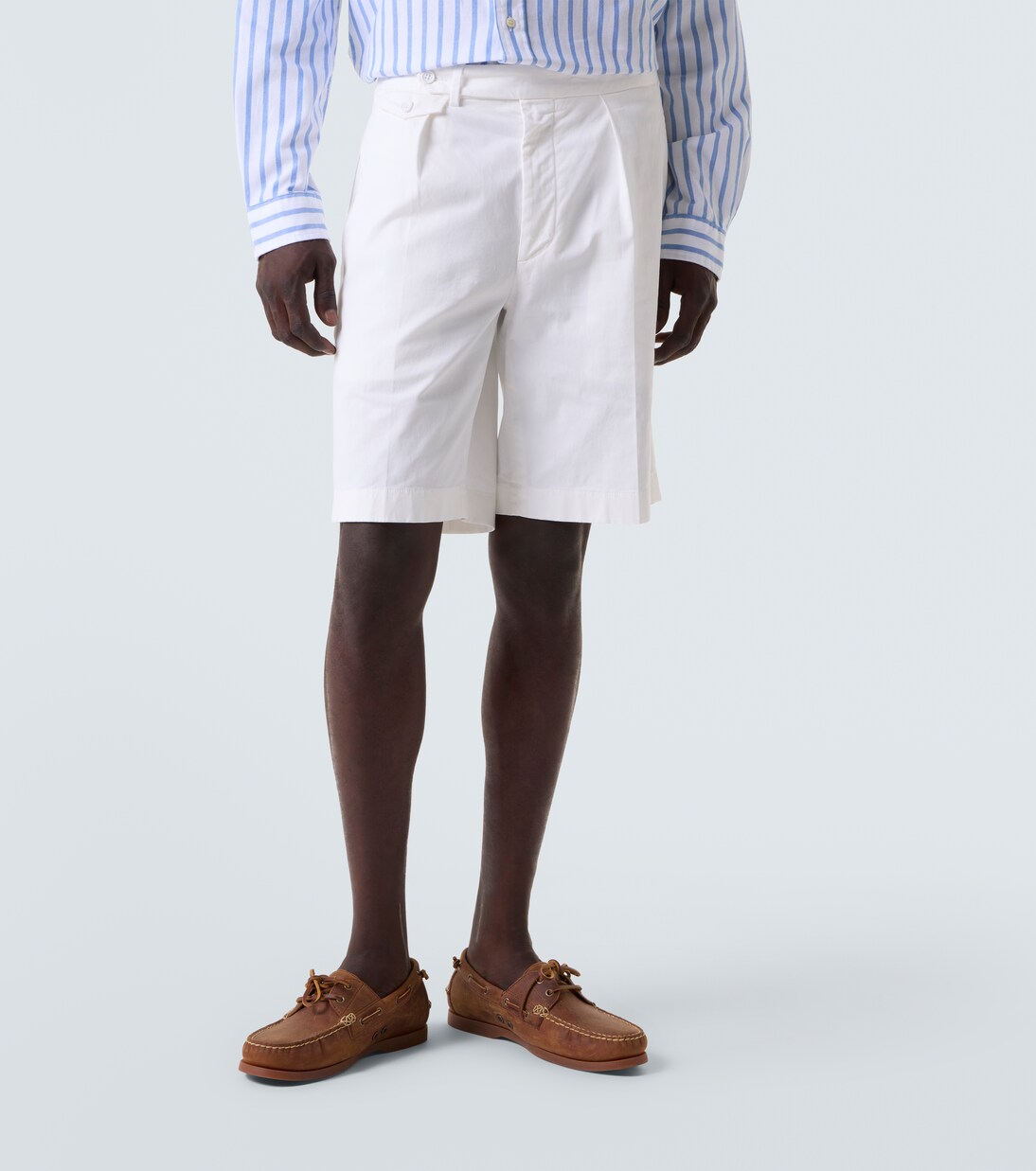 Cotton-blend Bermuda shorts | Ralph Lauren Purple Label