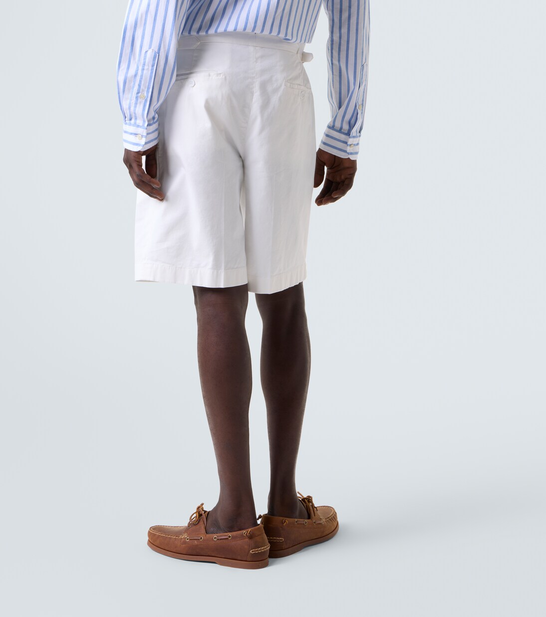 Cotton-blend Bermuda shorts | Ralph Lauren Purple Label
