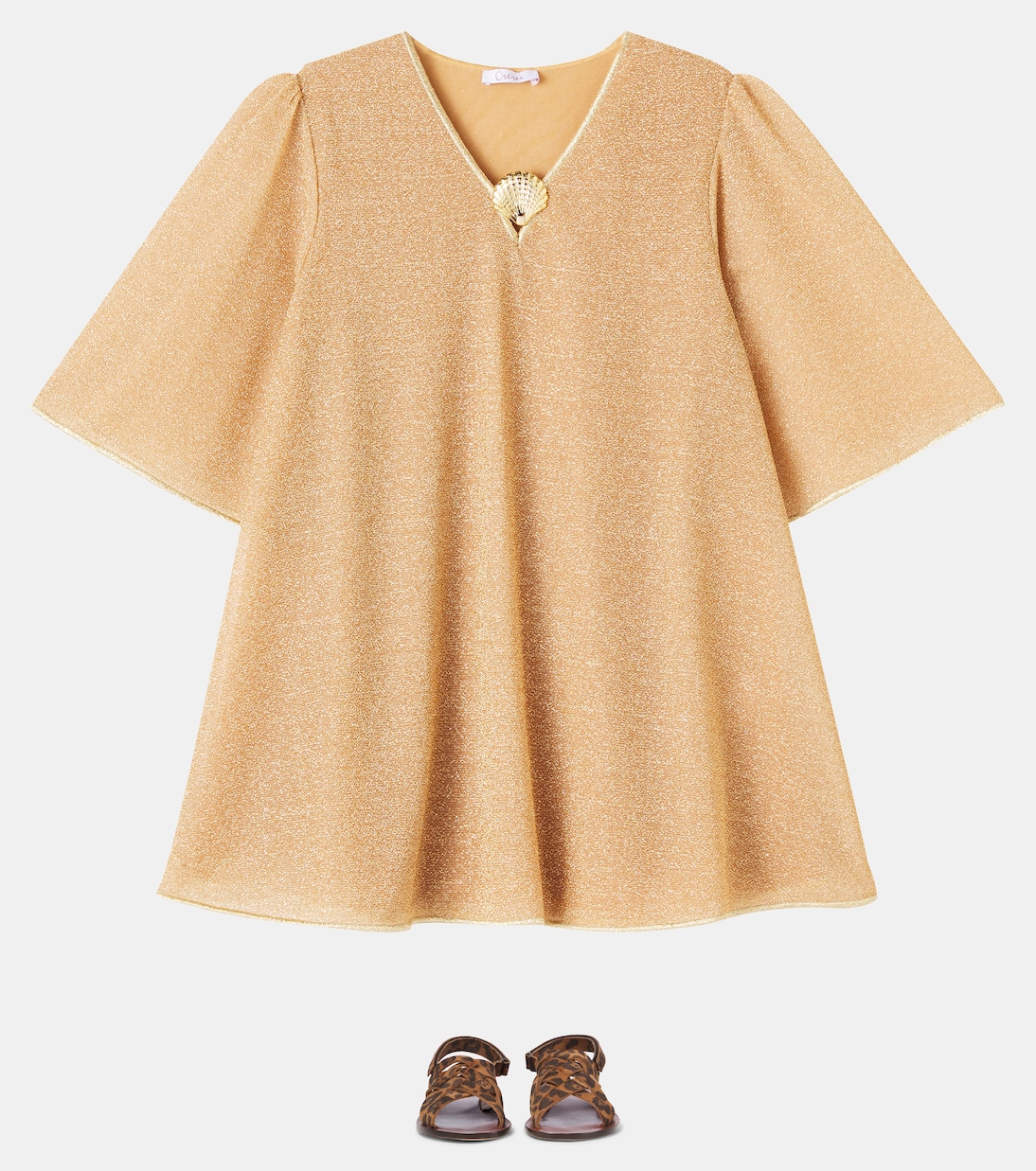 Lumière 퍼프 슬리브 드레스 | Oséree Kids