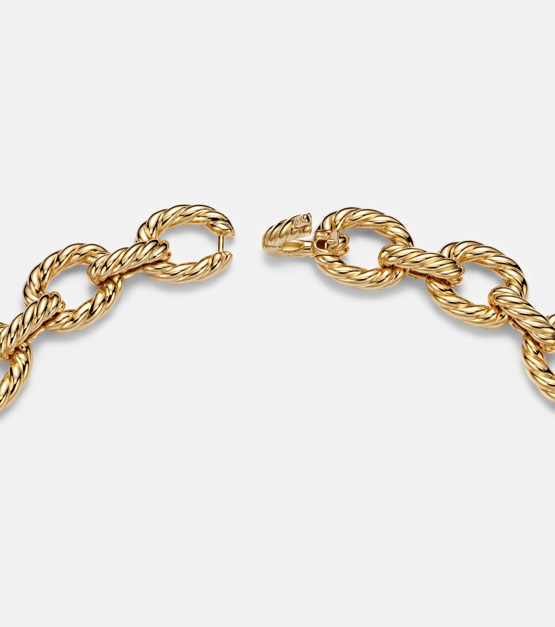 Halskette Sculpted Cable aus 18kt Gelbgold  | David Yurman