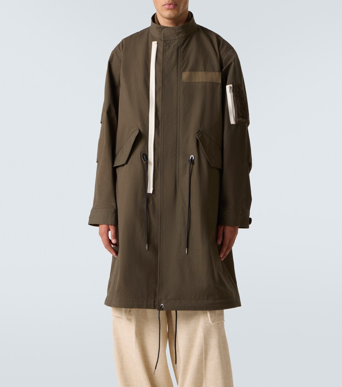 Cotton-blend ripstop jacket | Sacai