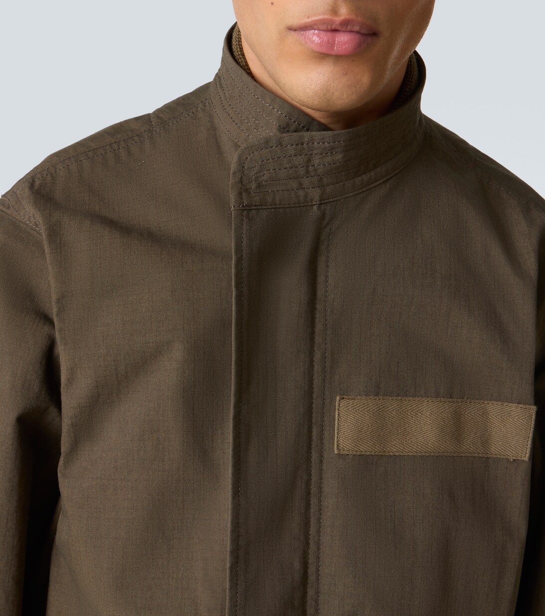 Cotton-blend ripstop jacket | Sacai