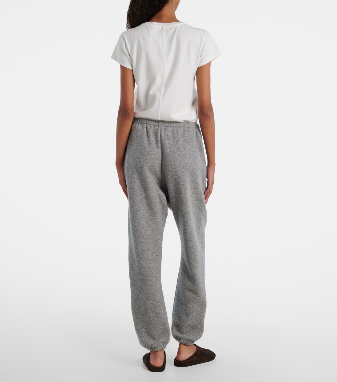 Teo cashmere and cotton sweatpants | The Row
