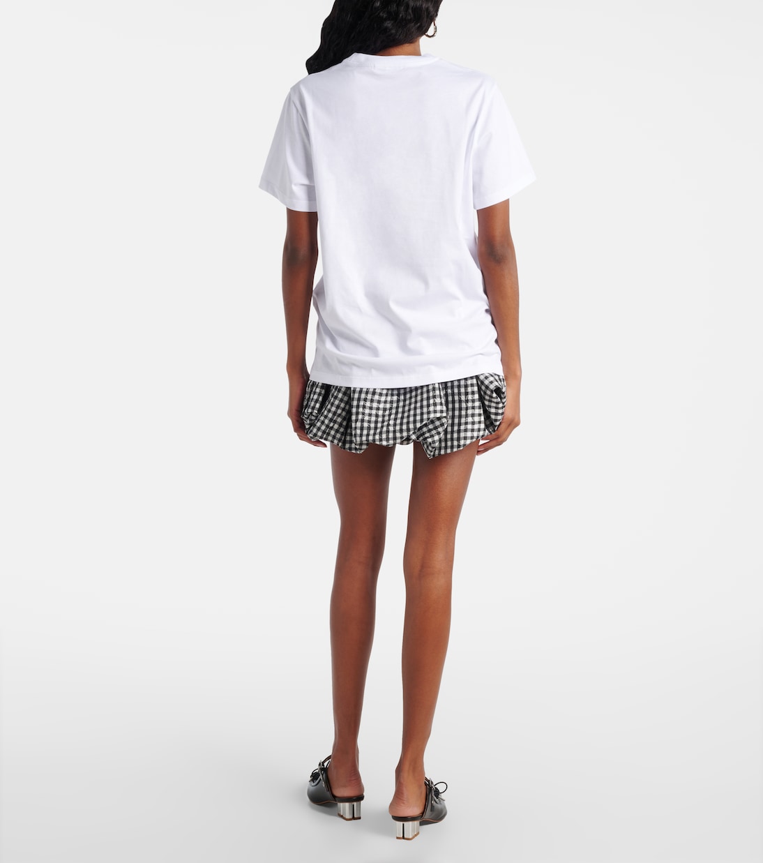 Bedrucktes T-Shirt aus Baumwoll-Jersey | Ganni