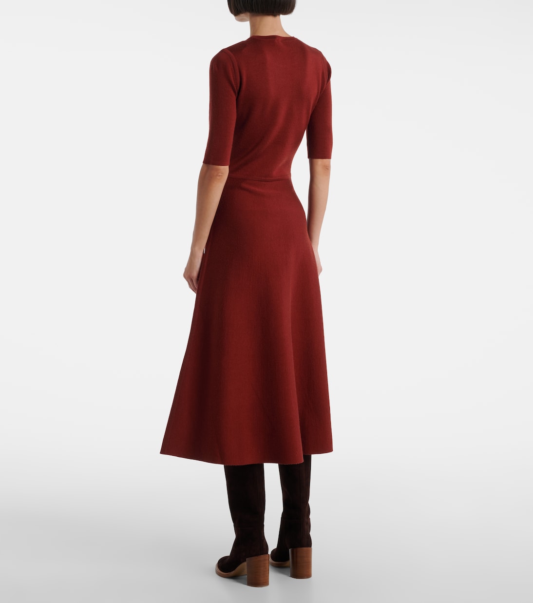 Maxikleid aus Wolle, Kaschmir und Seide | Gabriela Hearst