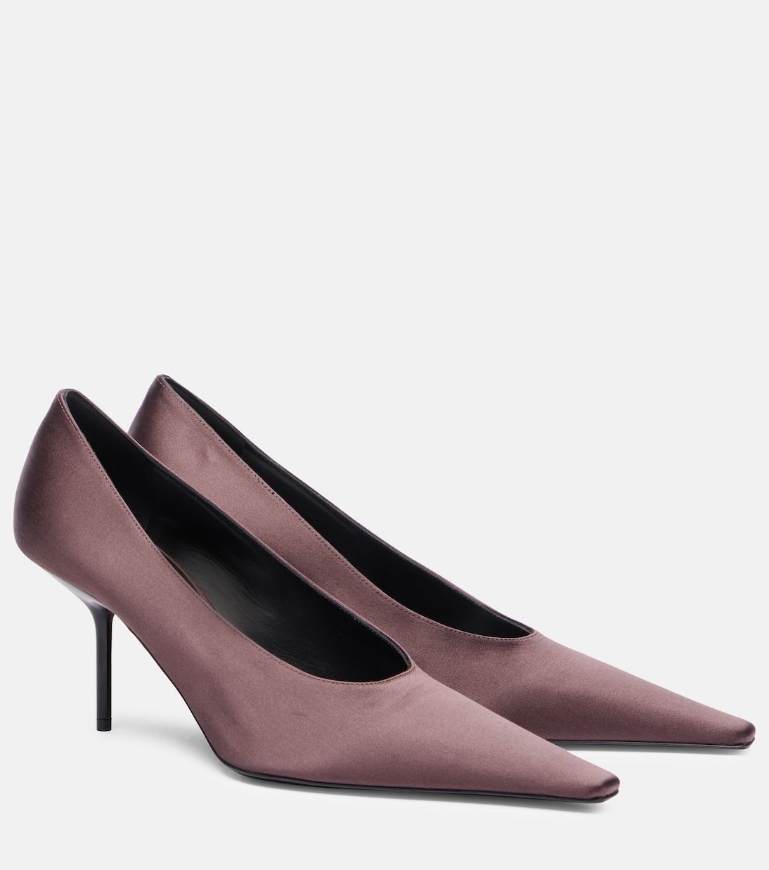 Escarpins 75 en satin | Victoria Beckham