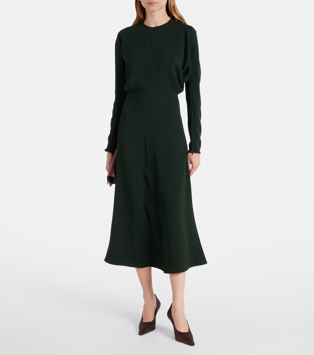 Escarpins 75 en satin | Victoria Beckham
