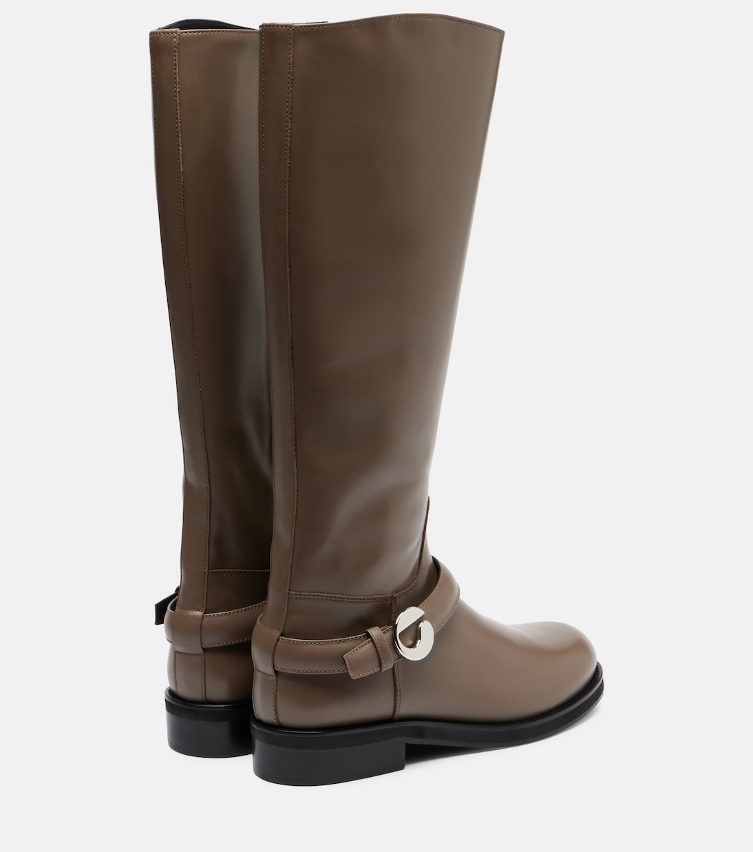Cavalier leather knee-high boots | Coperni