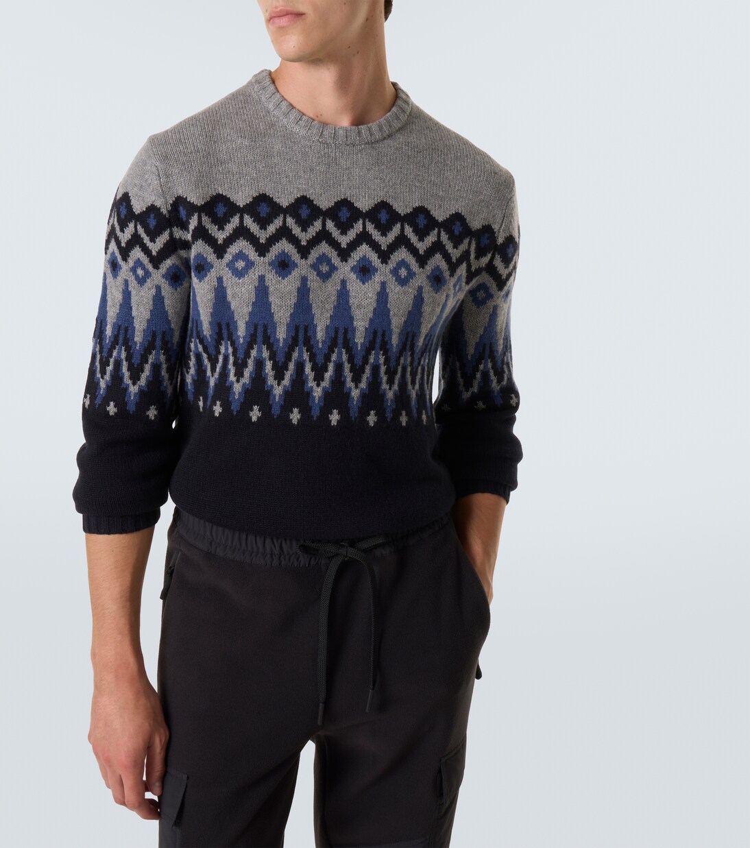 Jersey Ron Fair Isle de cachemir | Bogner
