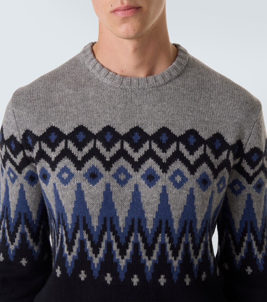Jersey Ron Fair Isle de cachemir | Bogner