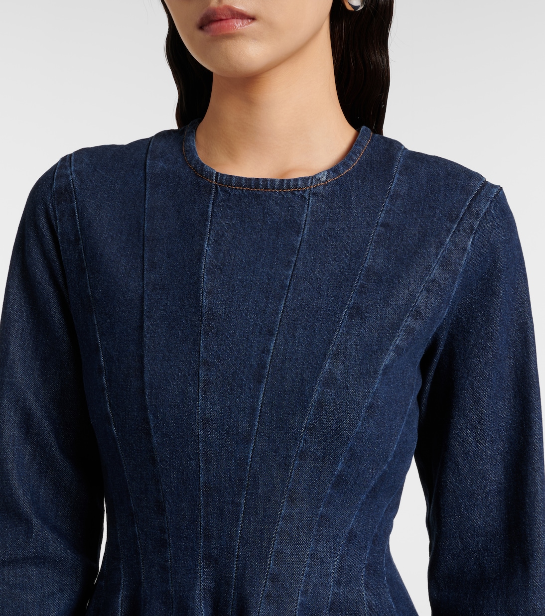 Aereo denim minidress | Sportmax