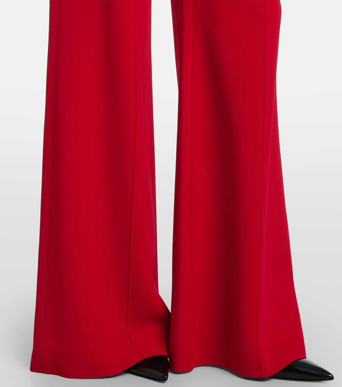 High-rise cady flared pants | Elie Saab