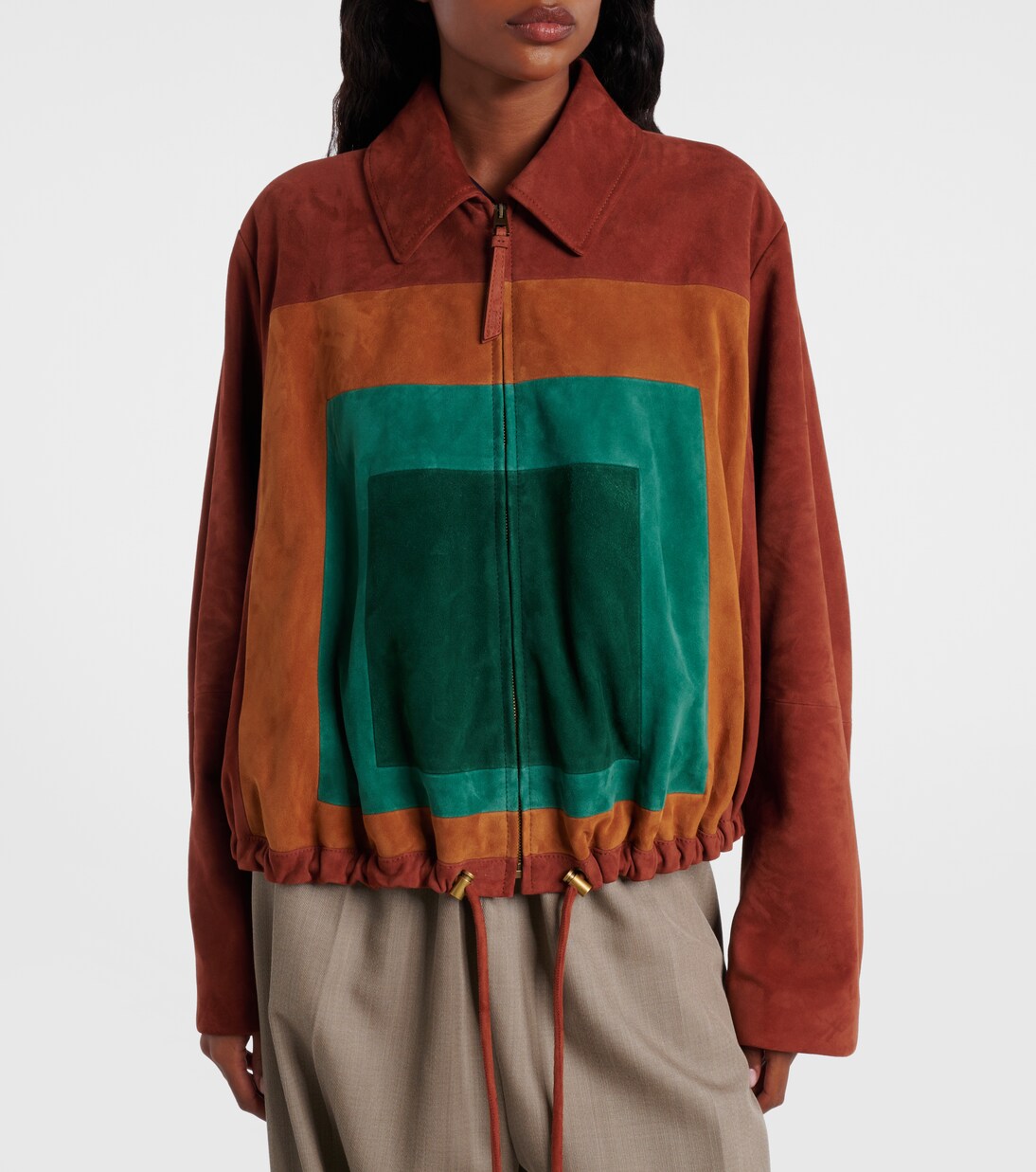 Balloon suede blouson | Loewe