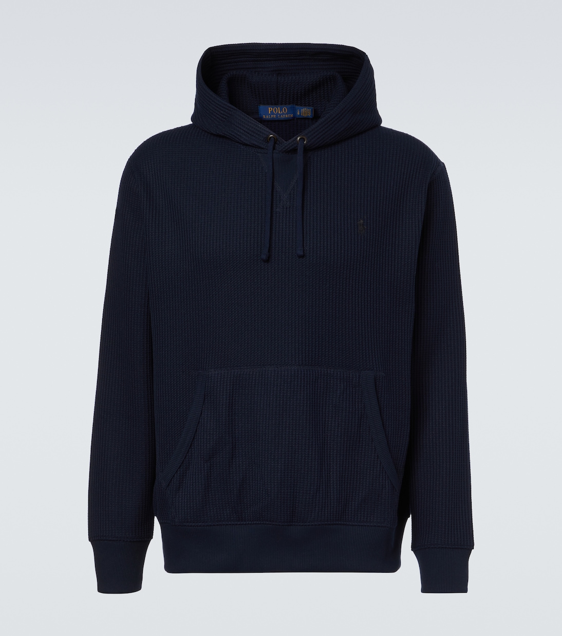 Waffle-knit hoodie | Polo Ralph Lauren