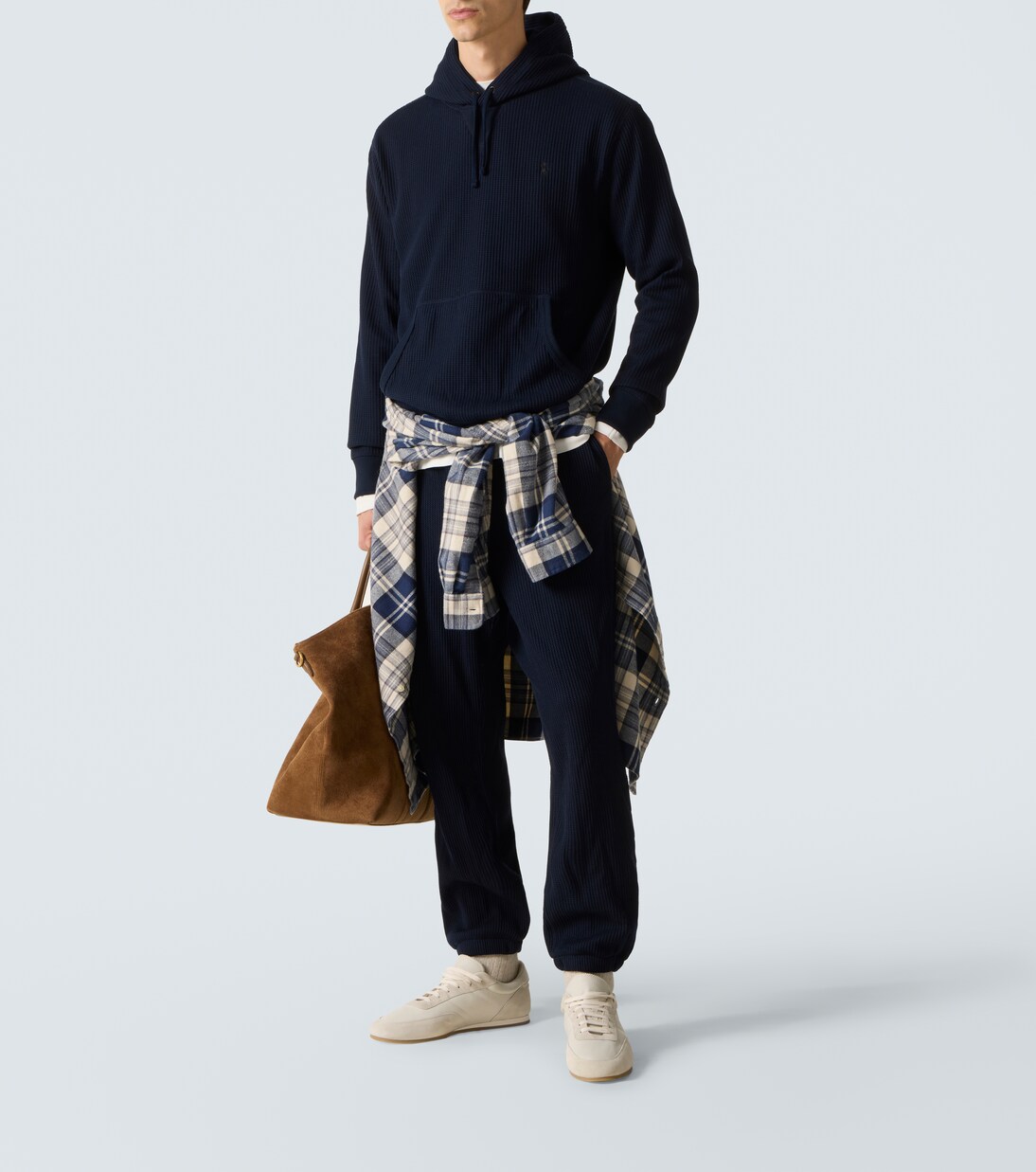 Waffle-knit hoodie | Polo Ralph Lauren