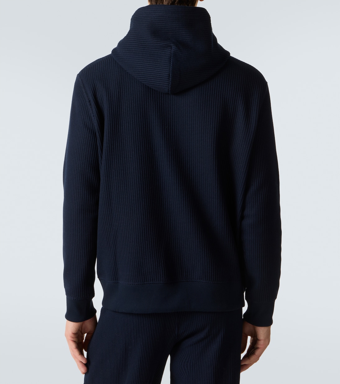 Waffle-knit hoodie | Polo Ralph Lauren