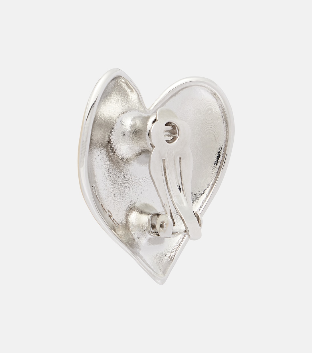 Boucles d’oreilles clip Heart | Oscar de la Renta