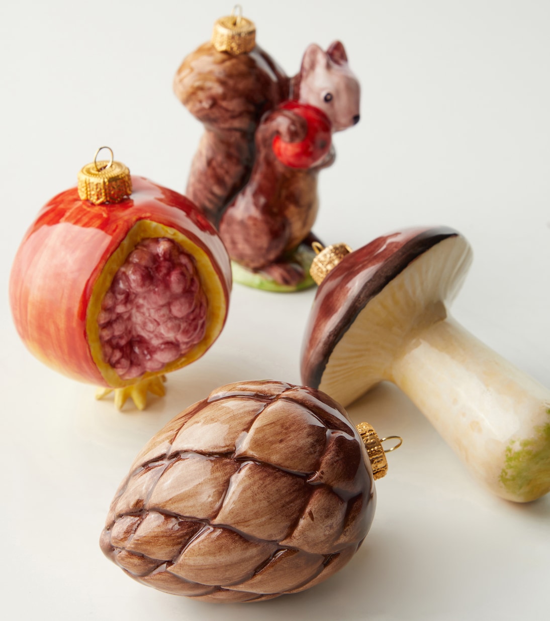 Set of 4 ceramic ornaments | Les-Ottomans