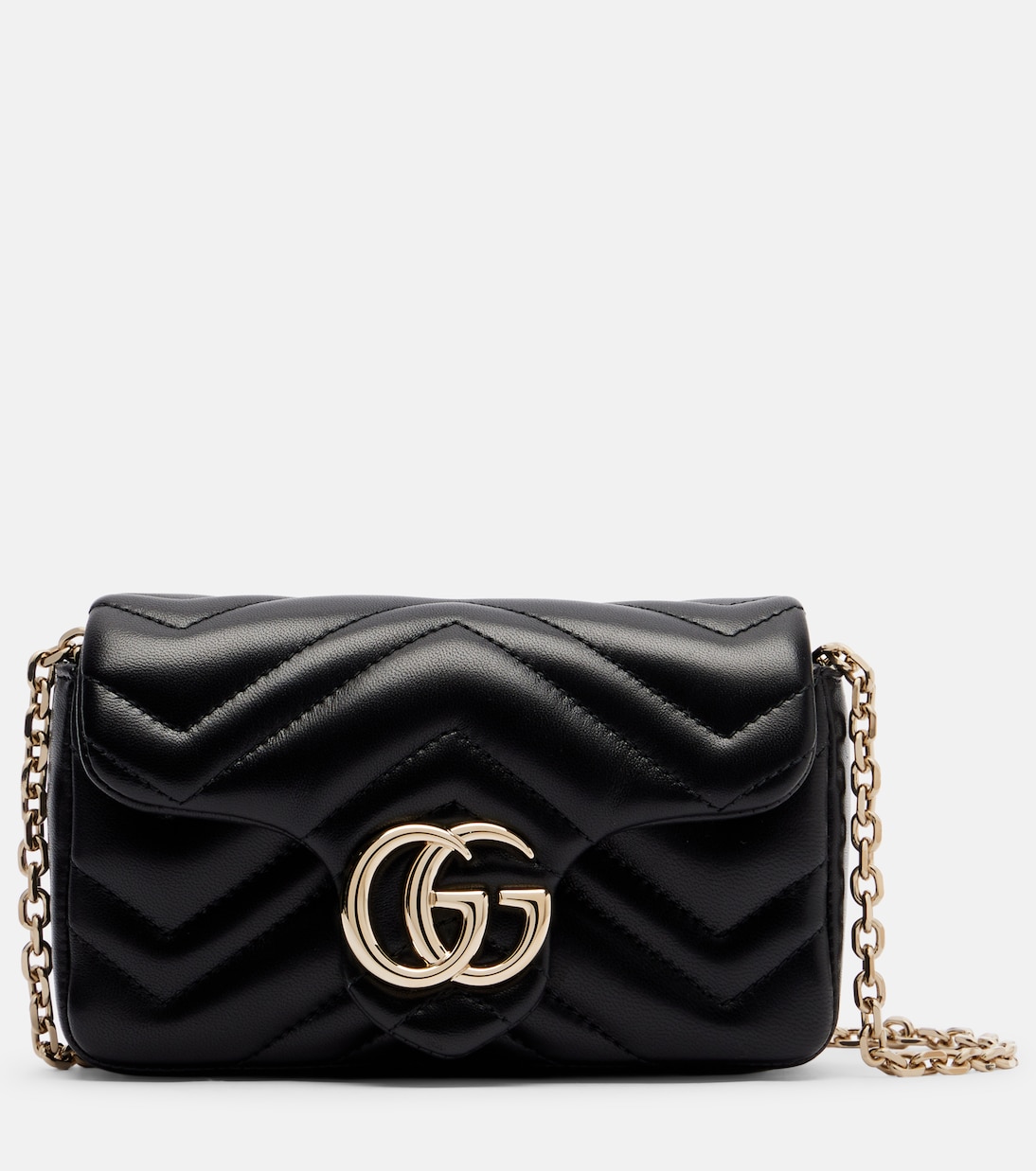 Schultertasche GG Marmont Mini aus Leder | Gucci