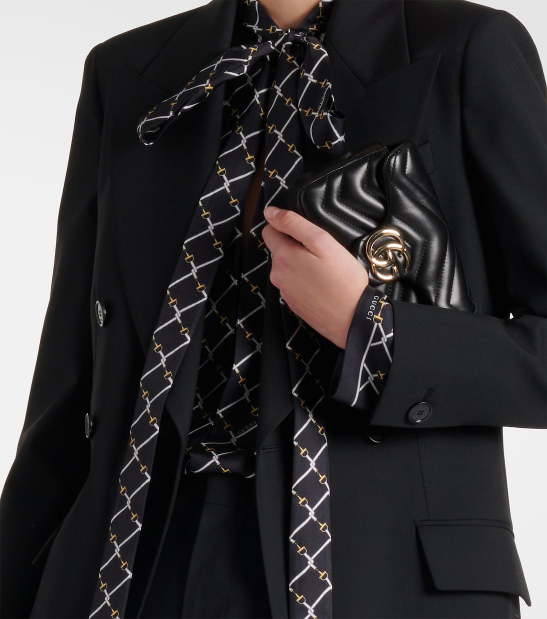 Schultertasche GG Marmont Mini aus Leder | Gucci