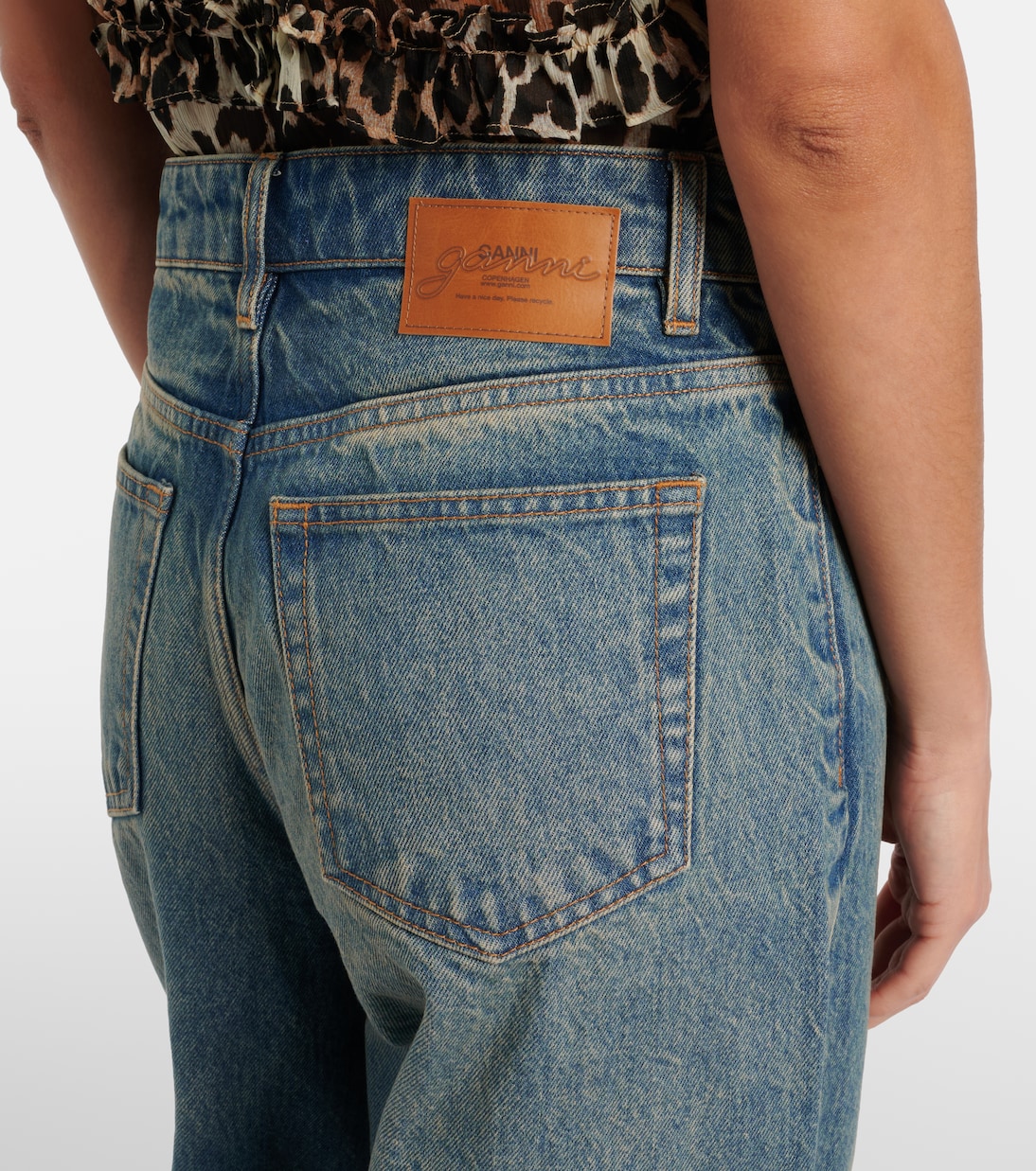Barrel Jeans Stary | Ganni