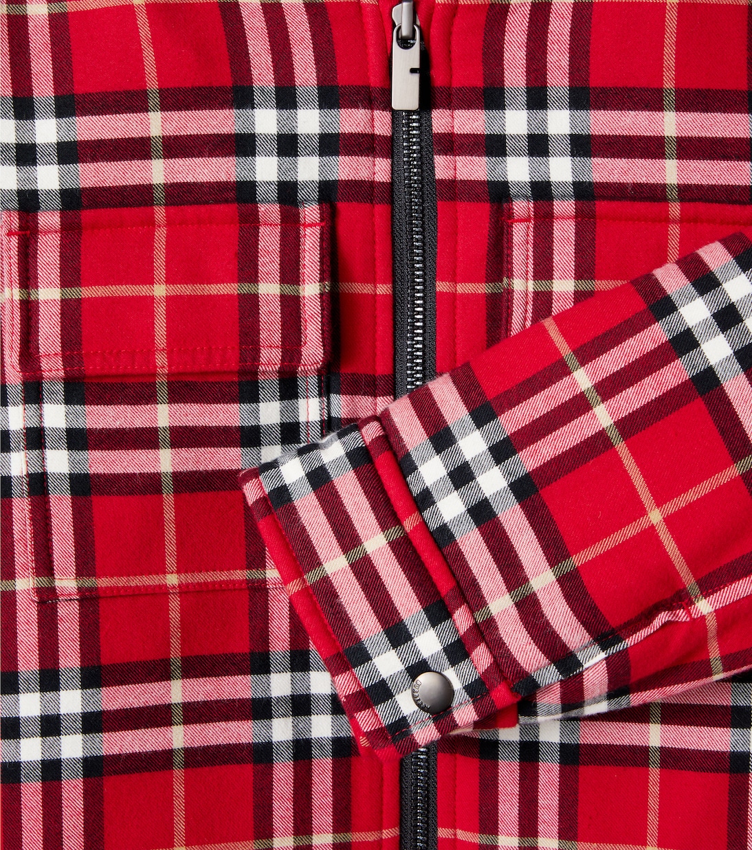 Burberry Check hooded cotton jacket | Burberry Kids