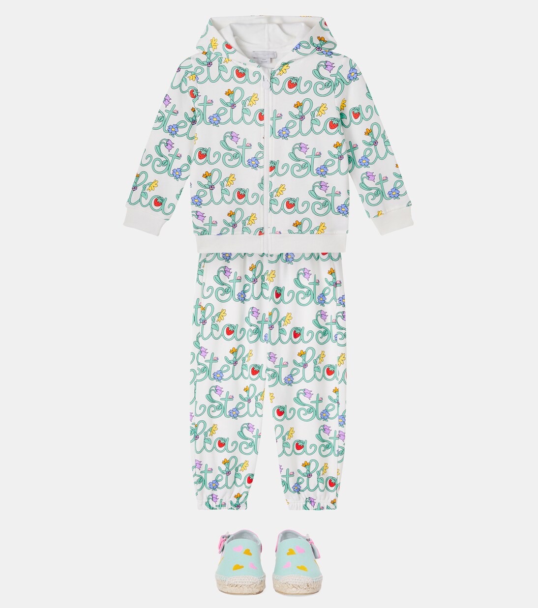 Printed cotton sweatpants | Stella McCartney Kids