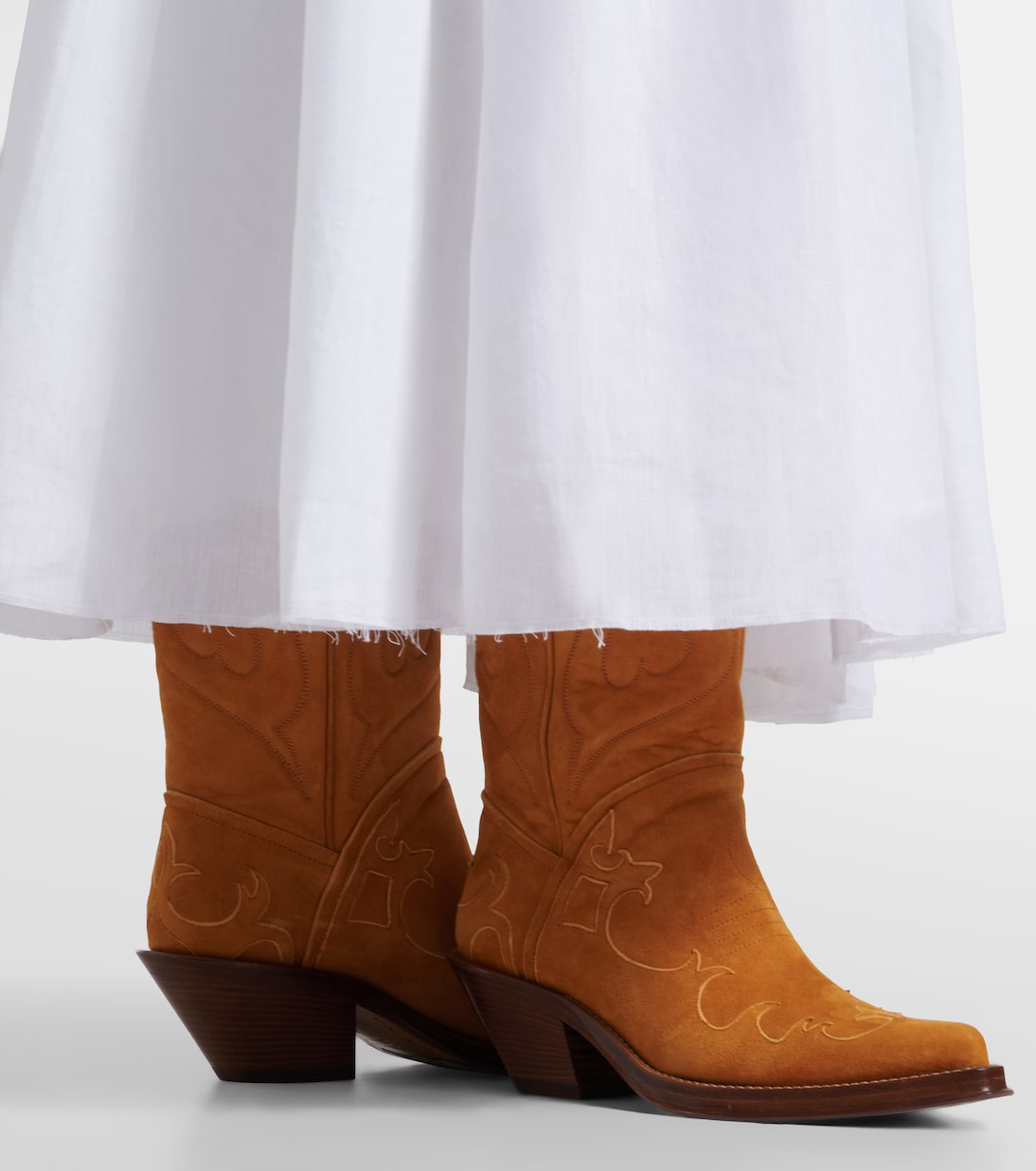 Westernstiefel Capitana aus Veloursleder | Gabriela Hearst