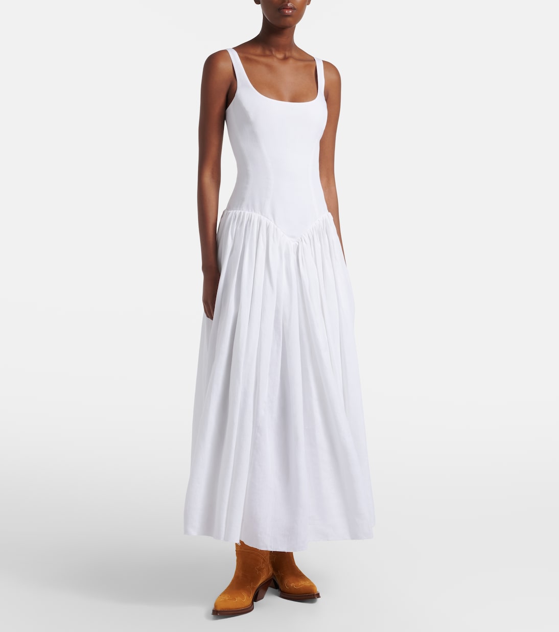 Westernstiefel Capitana aus Veloursleder | Gabriela Hearst