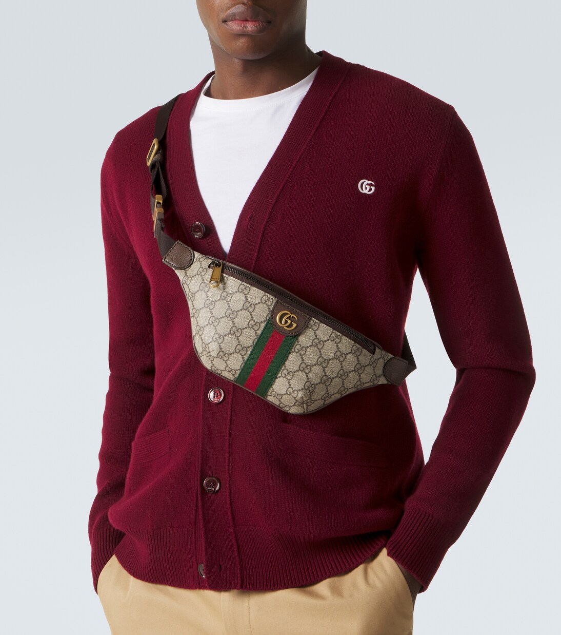 Sac banane Ophidia GG Small en toile | Gucci