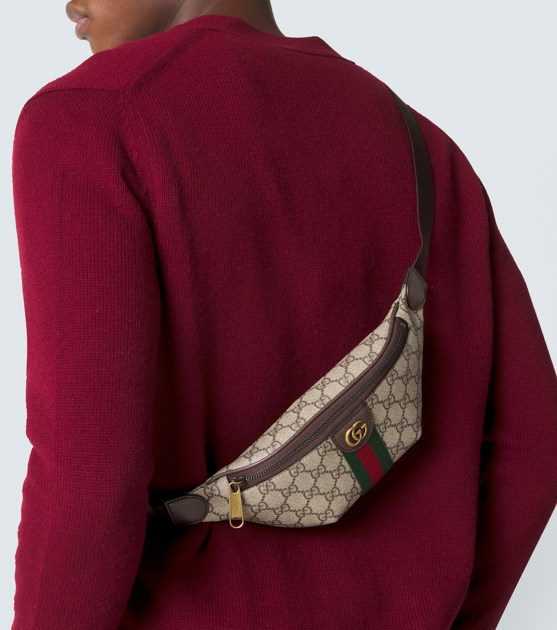 Sac banane Ophidia GG Small en toile | Gucci