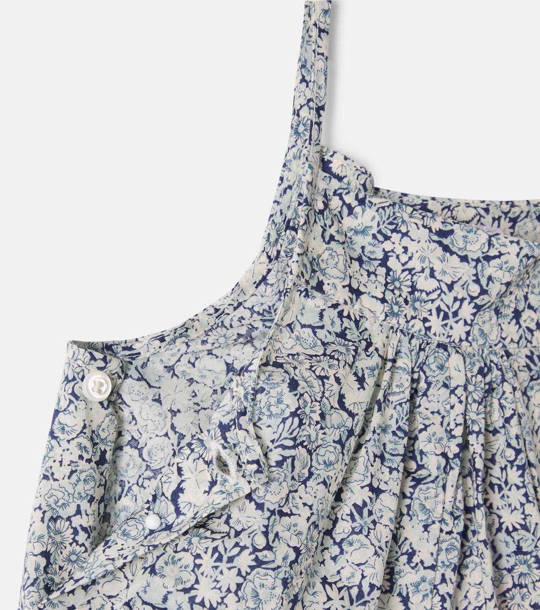 Bébé – Salopette Lisou en coton à fleurs | Bonpoint