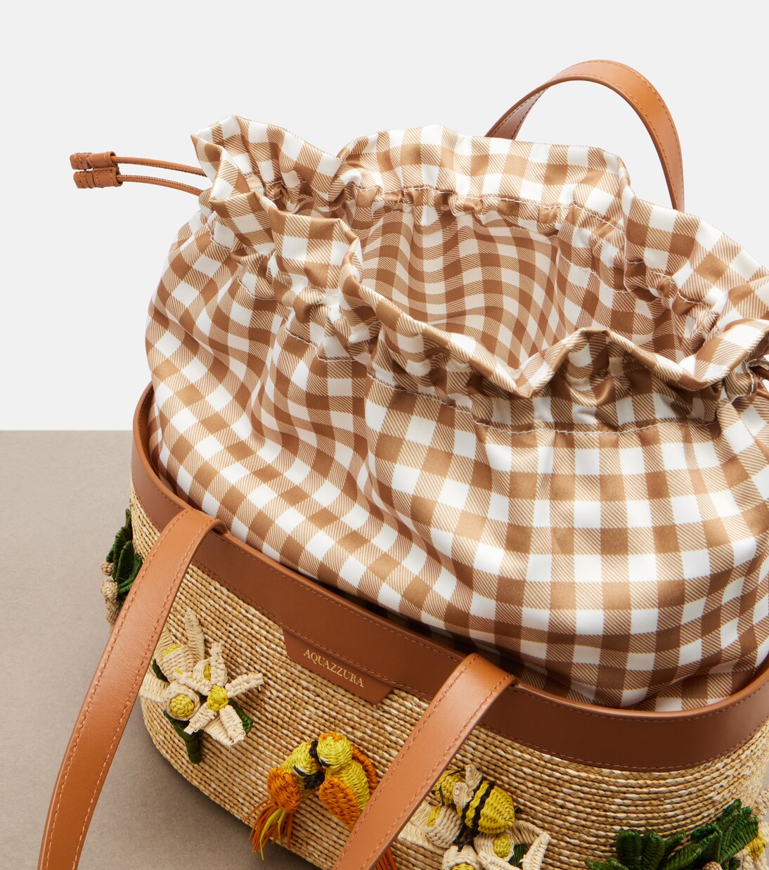 Tote Birdsong aus Raffiabast | Aquazzura