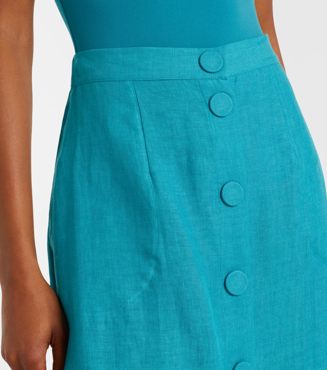 Amusante linen midi skirt | Eres