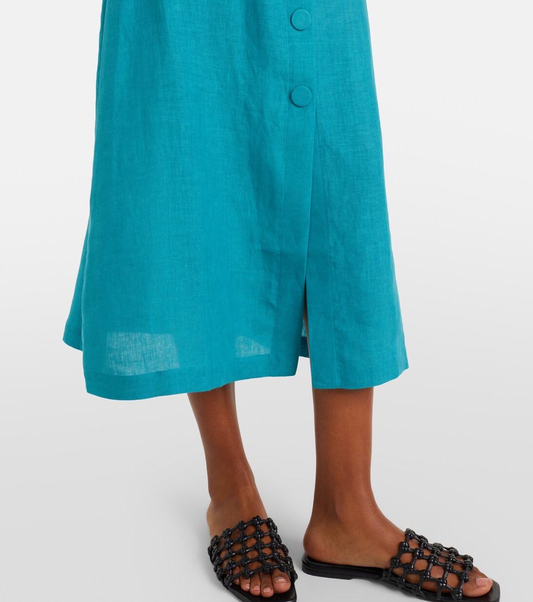 Amusante linen midi skirt | Eres