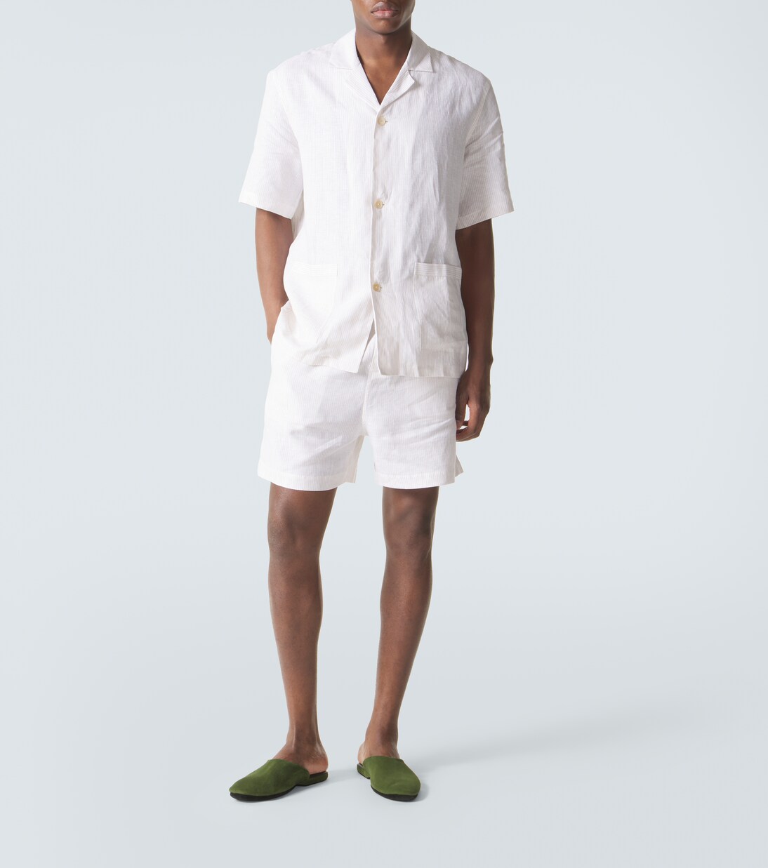 Suede slippers | Charvet