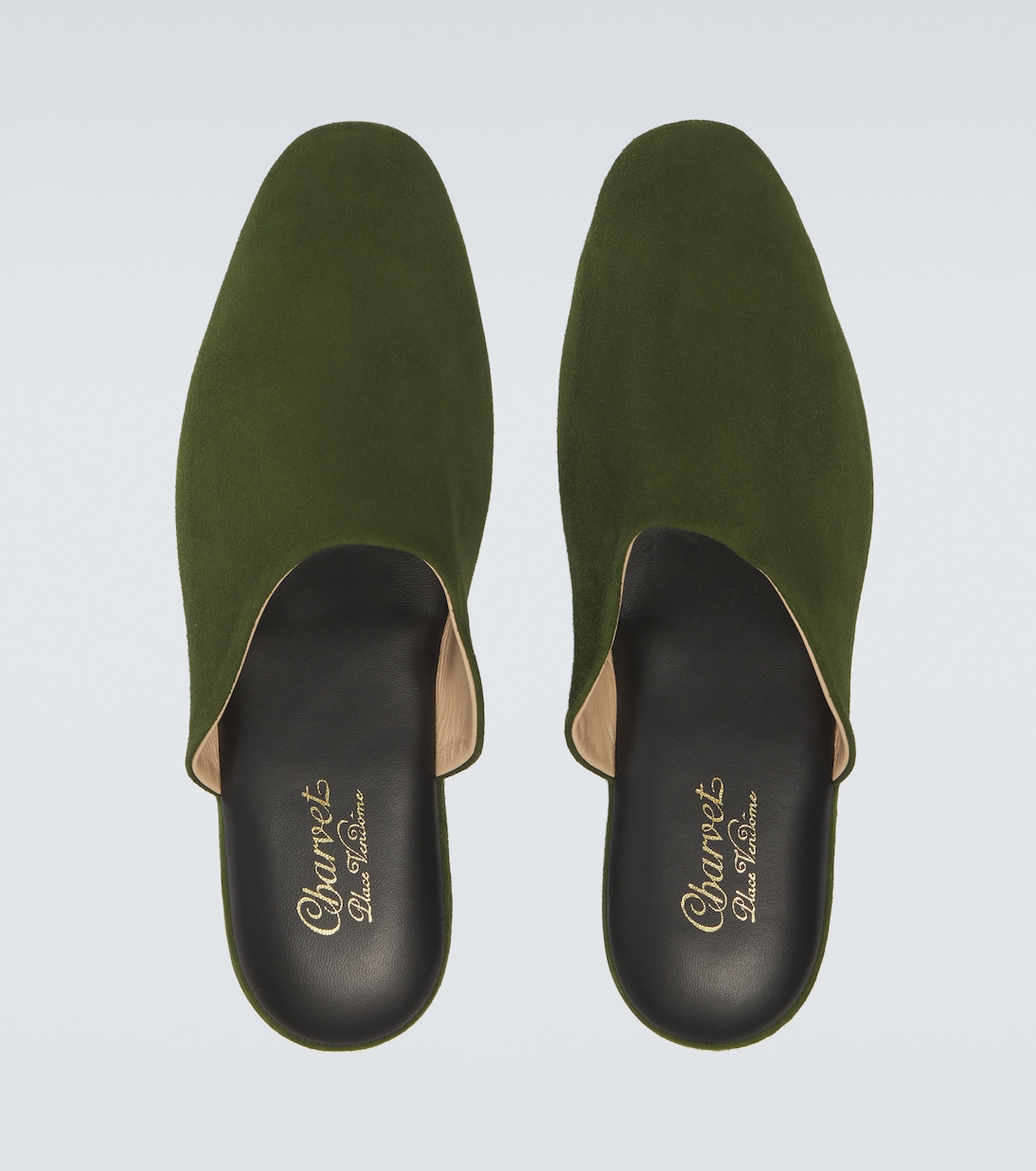 Suede slippers | Charvet