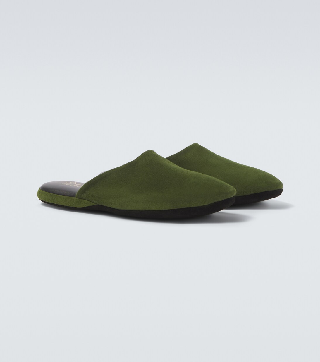 Suede slippers | Charvet