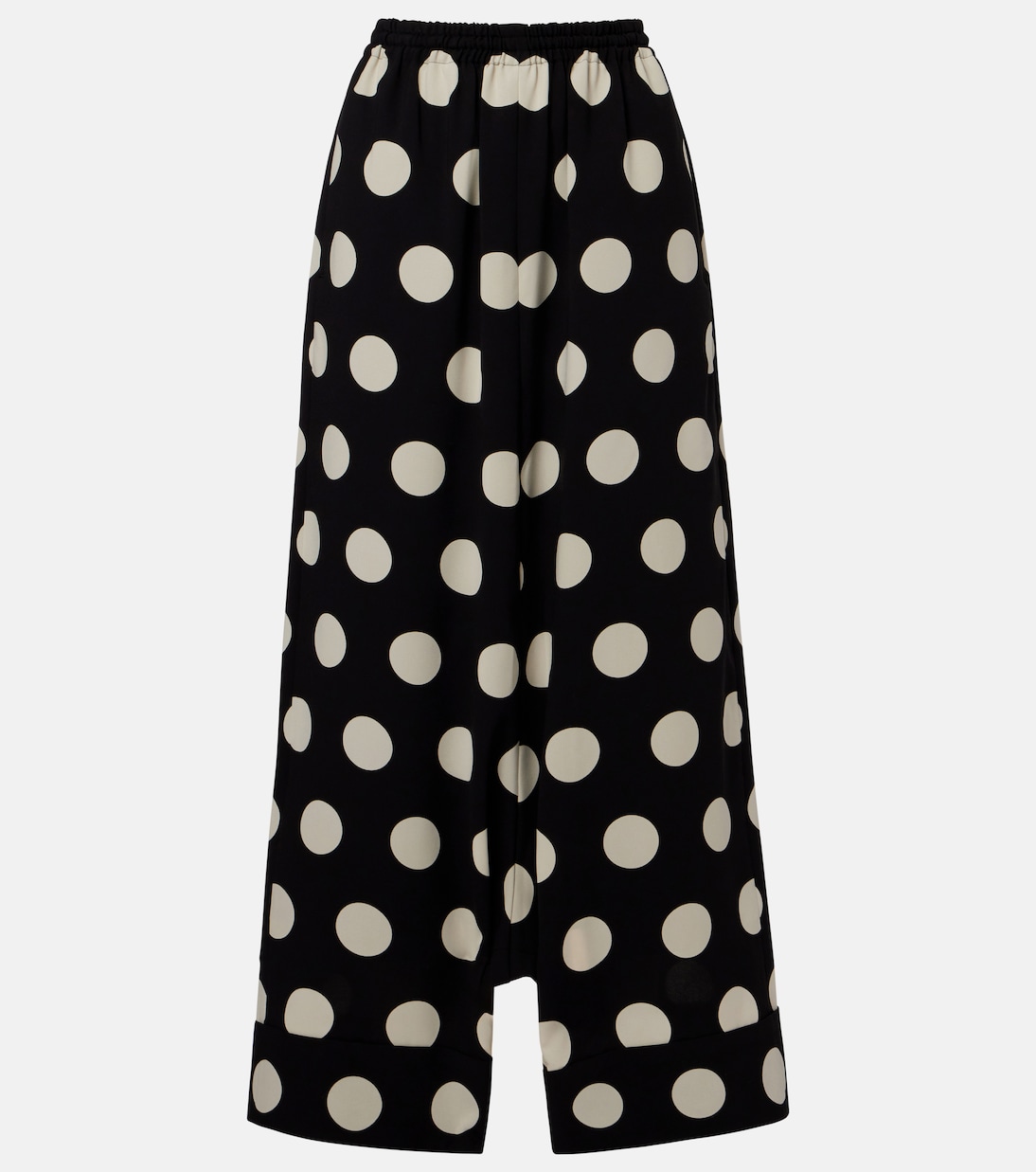 Polka-dot wide-leg pants | Junya Watanabe
