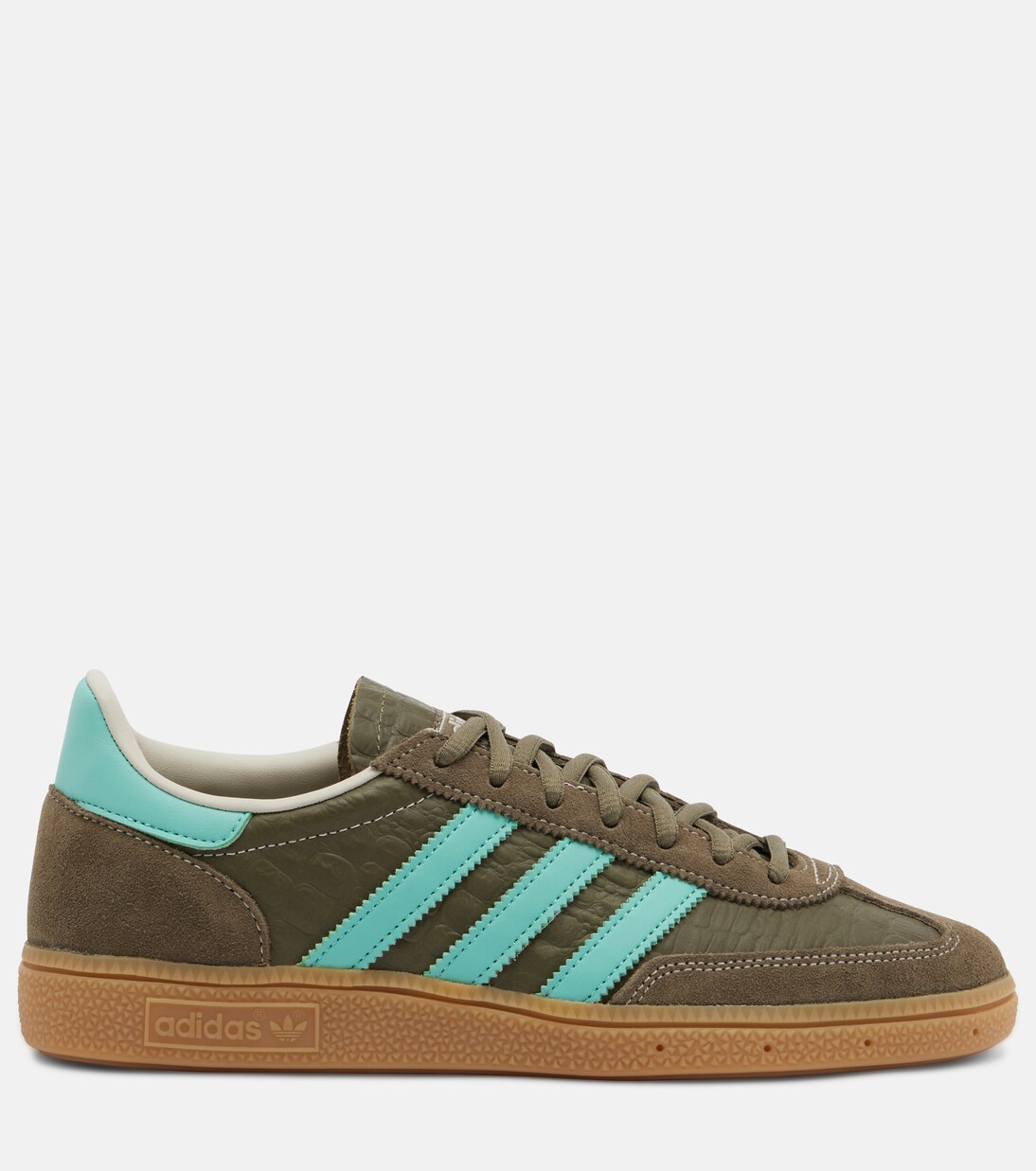Handball Spezial croc-effect leather sneakers | Adidas