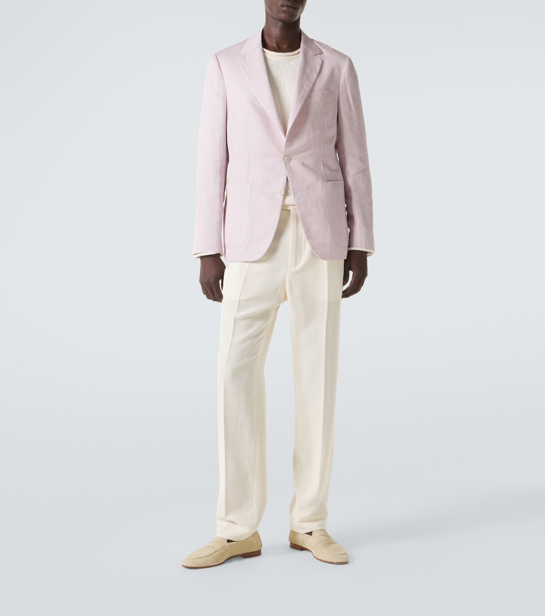 Linen and silk blazer | Canali