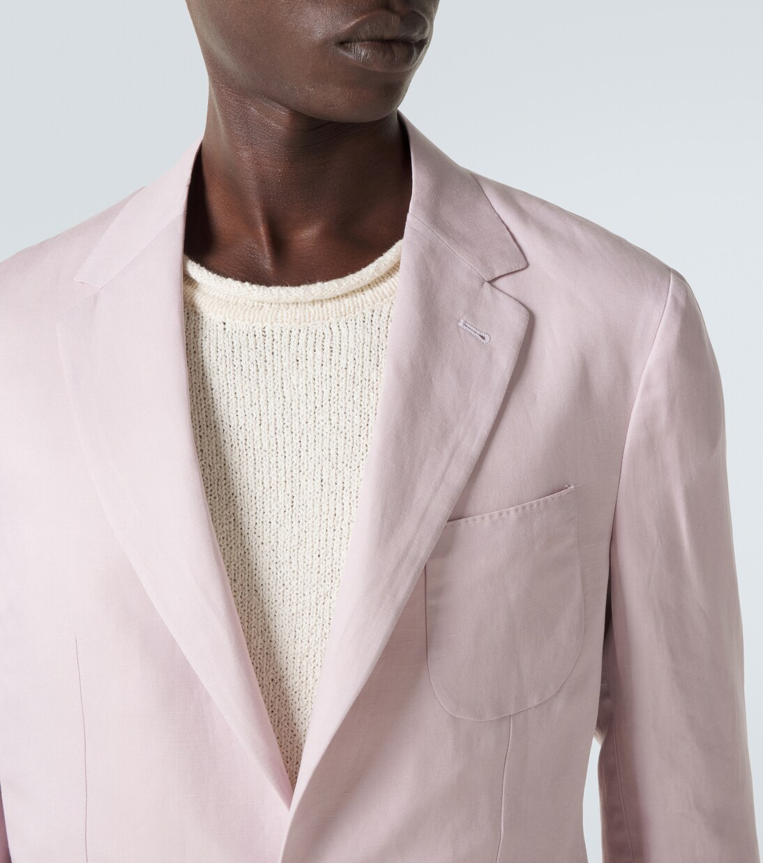 Linen and silk blazer | Canali