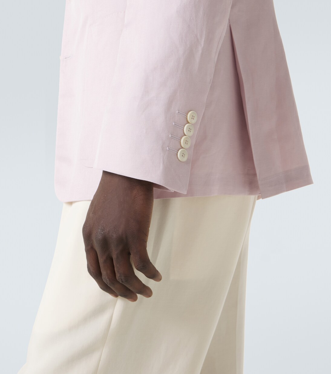 Linen and silk blazer | Canali