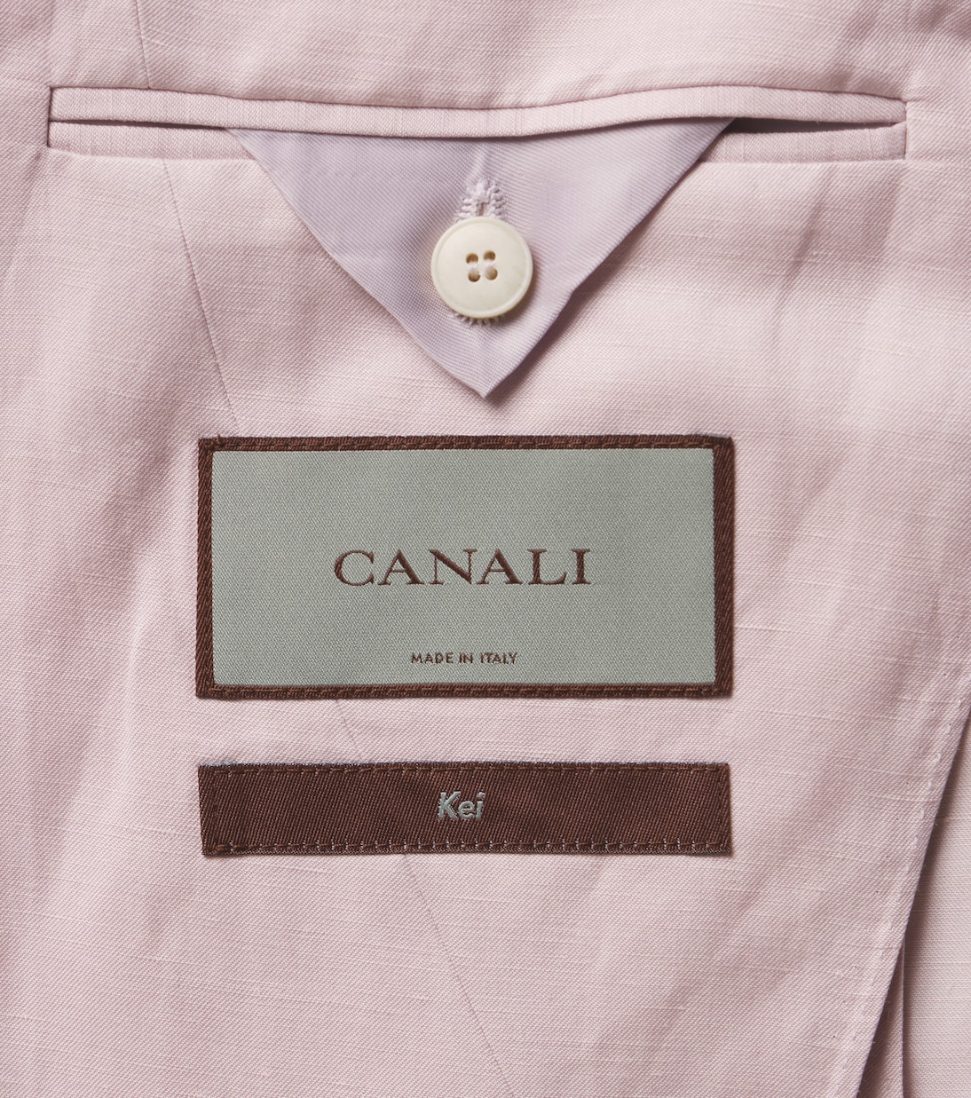 Linen and silk blazer | Canali