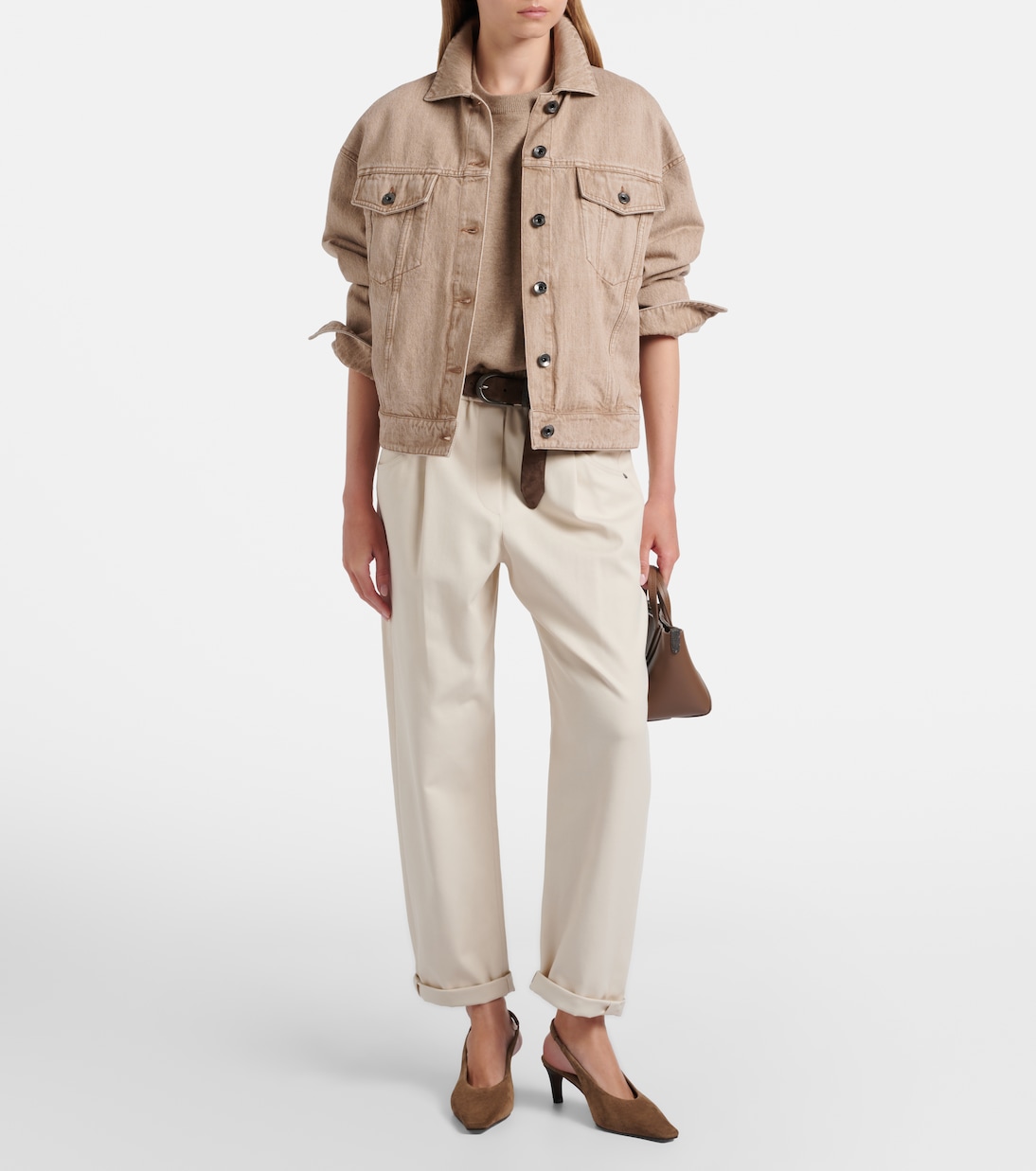 Pullover in cashmere | Brunello Cucinelli