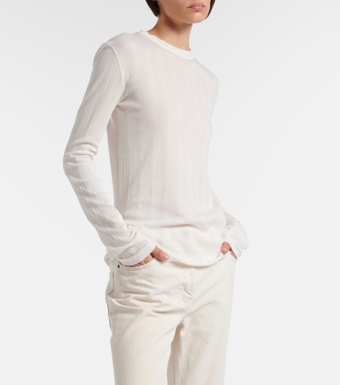 Dantea cotton jersey top | The Row