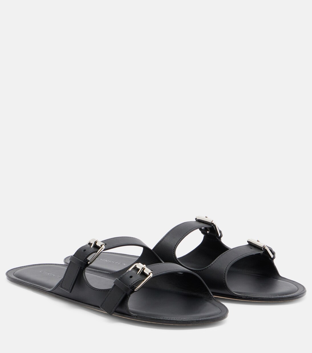 Double Belt leather sandals | Christen