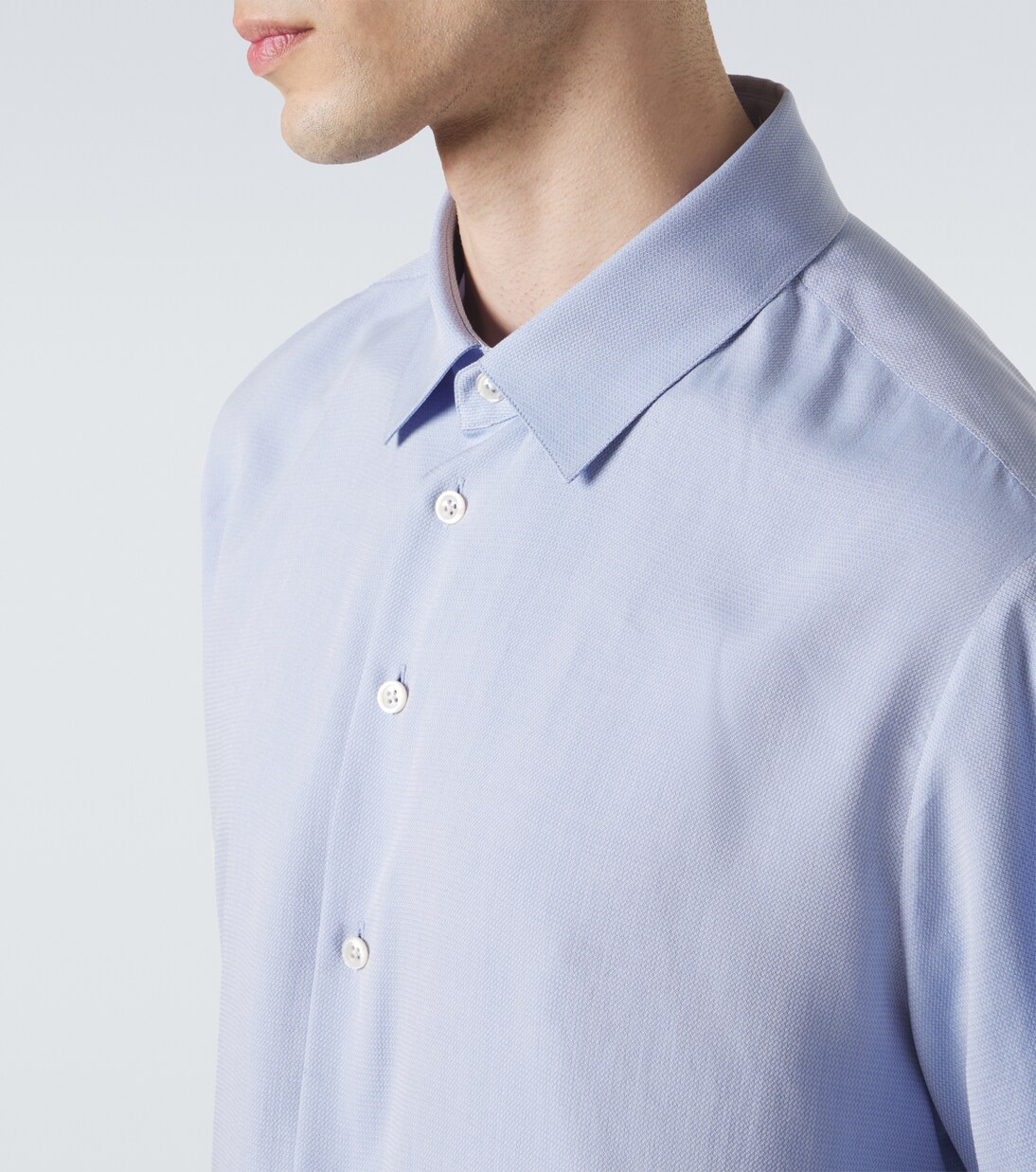 Camicia Paxon in jacquard di seta | The Row