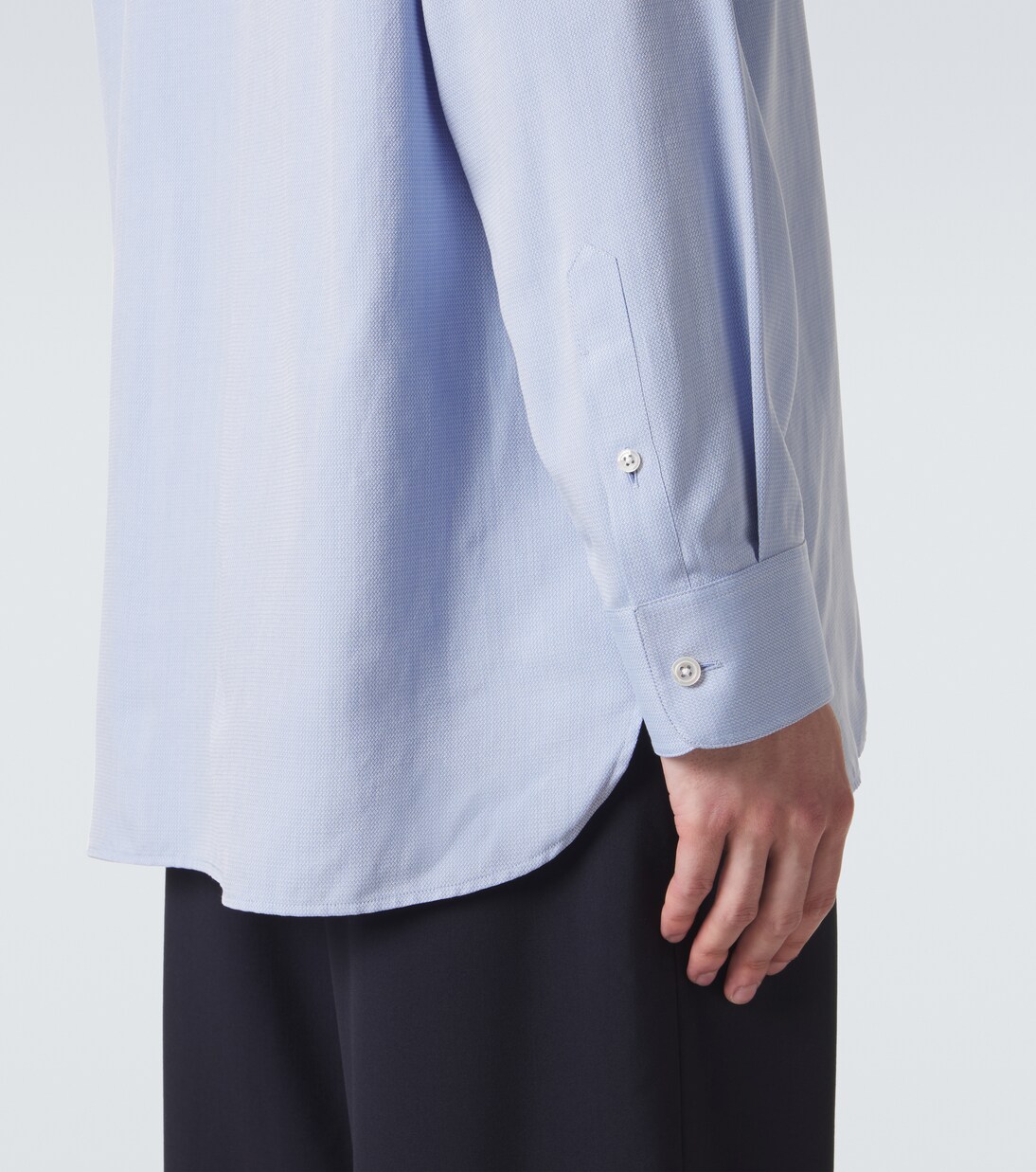 Camicia Paxon in jacquard di seta | The Row