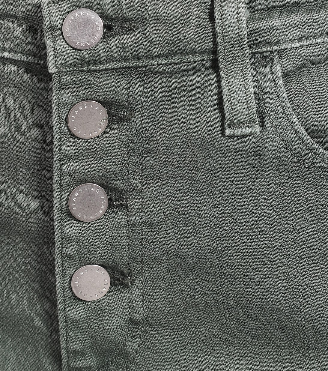 High-Rise Straight Jeans Isabelle | AG Jeans